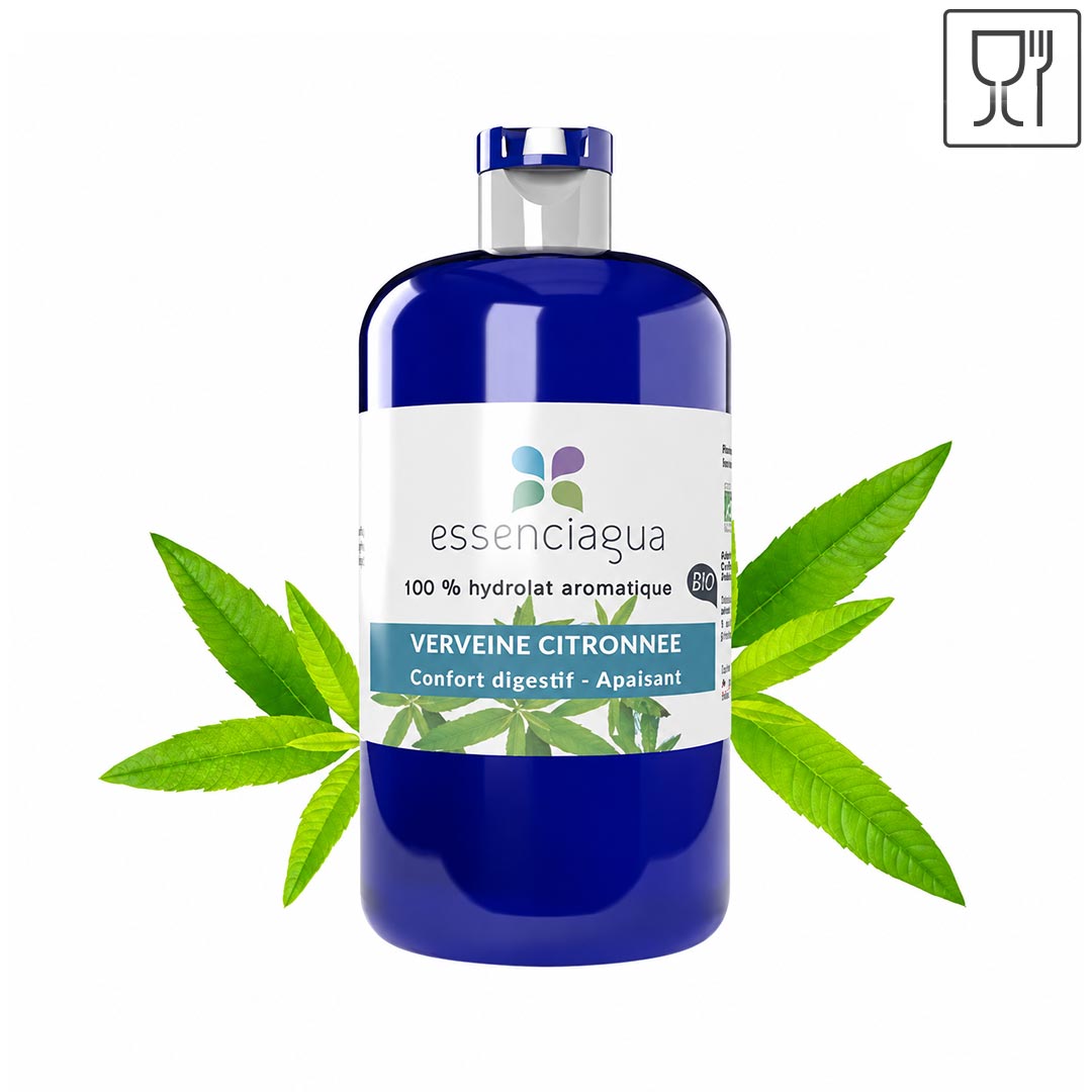 Essenciagua Lemon Verbena Organic Hydrosol, 250ml - Elliotti