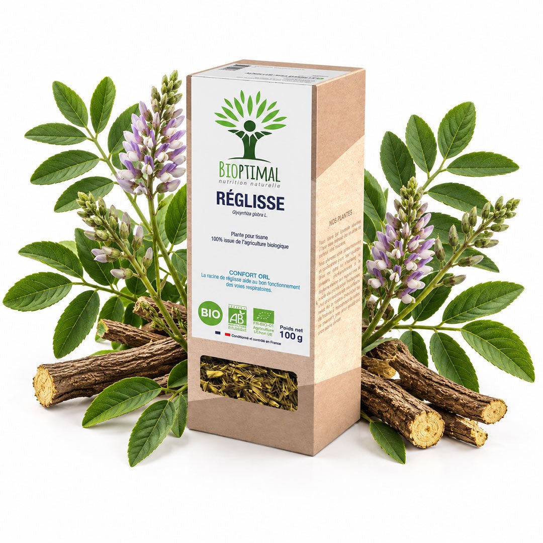 Bioptimal Licorice Organic Infusion, 100g - Elliotti