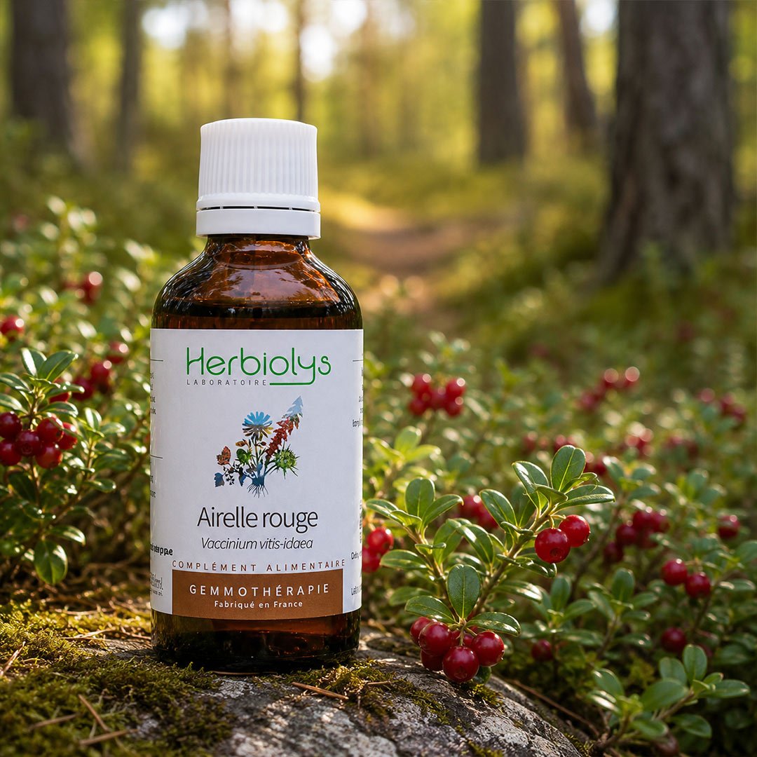 Herbiolys Lingonberry Organic Fresh Bud Extract, 50 ml - Elliotti