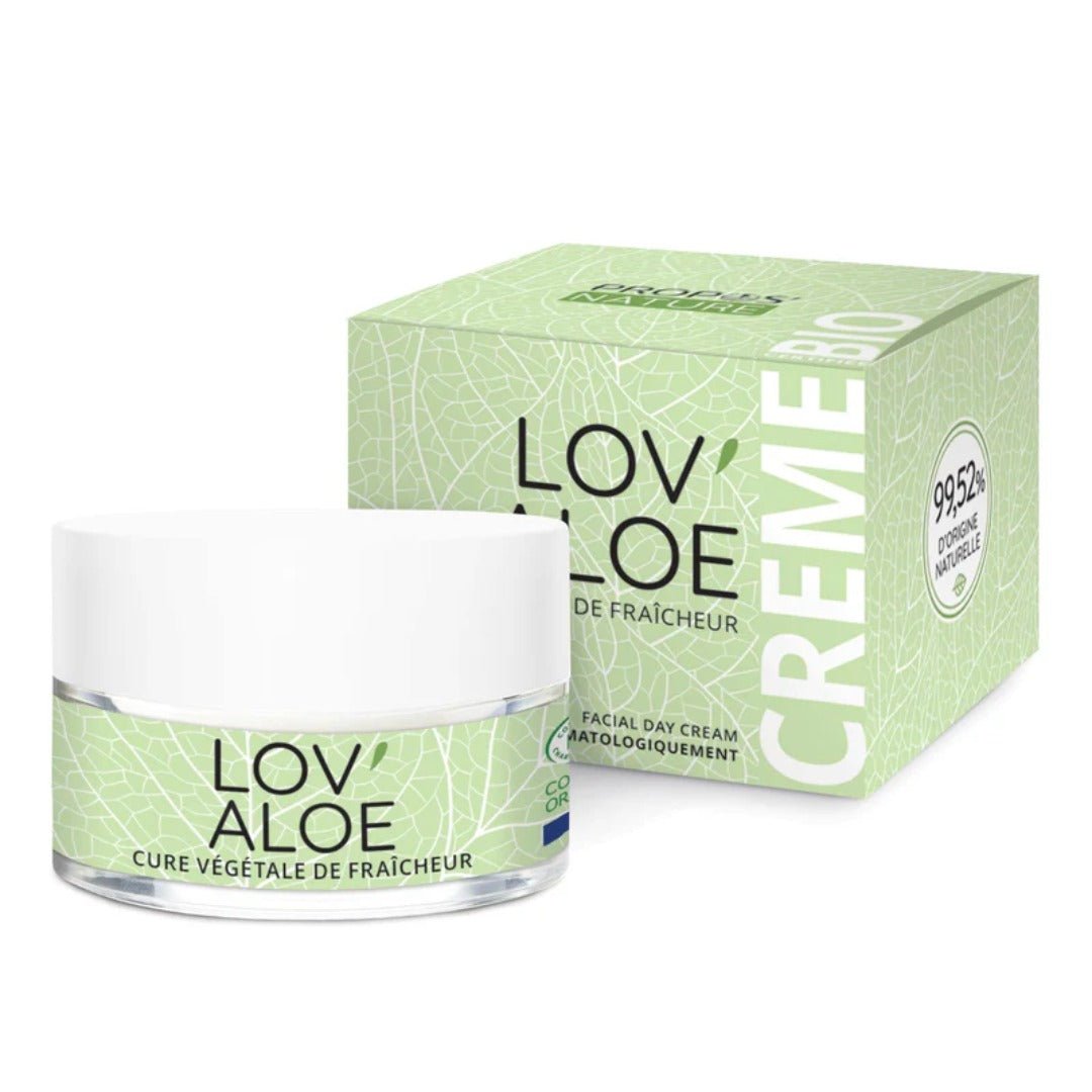 Propos'Nature Lov'Aloe Vera Organic Face Cream, 50ml - Elliotti