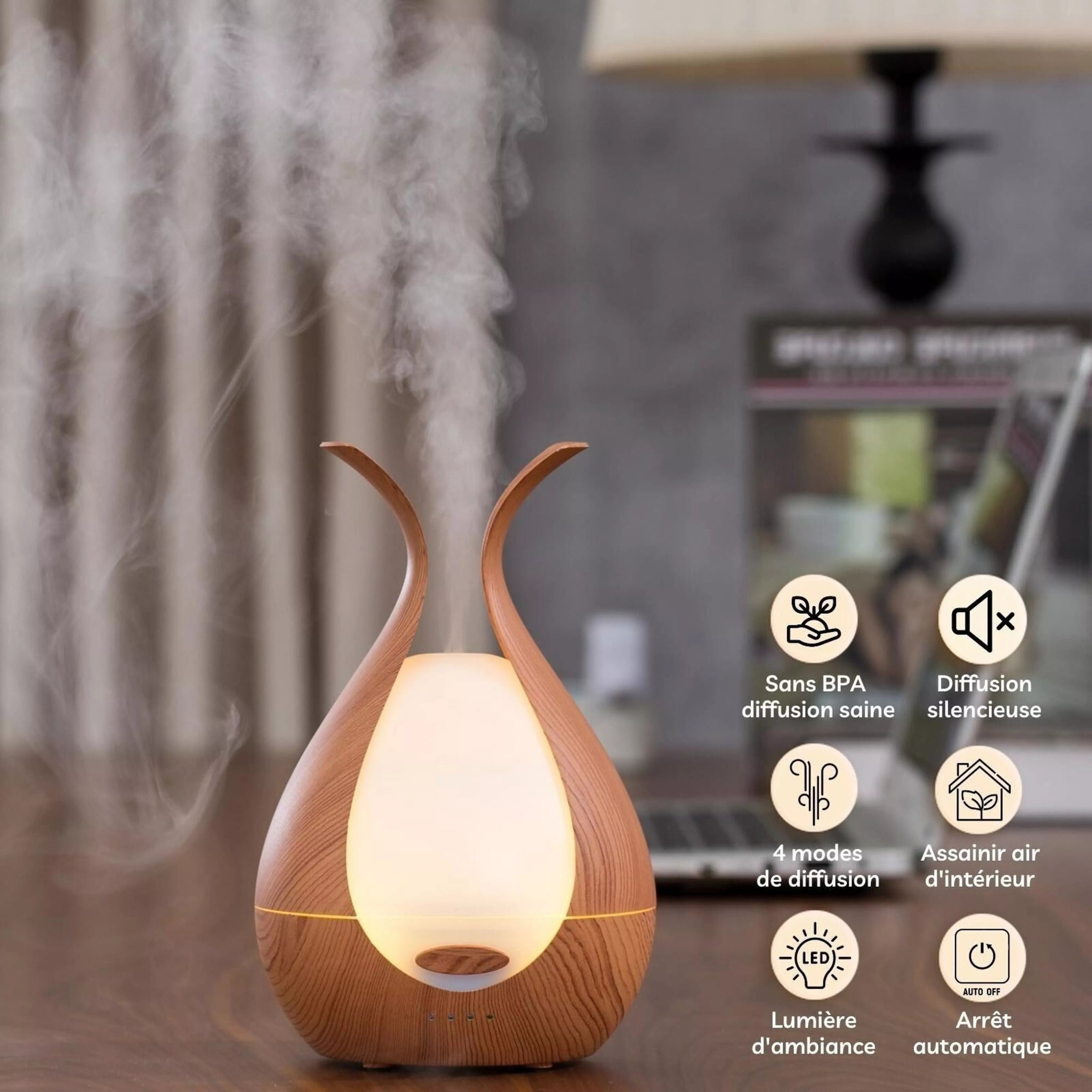 Zen Arome Medusa Ultrasonic Diffuser - 200 ml - Elliotti