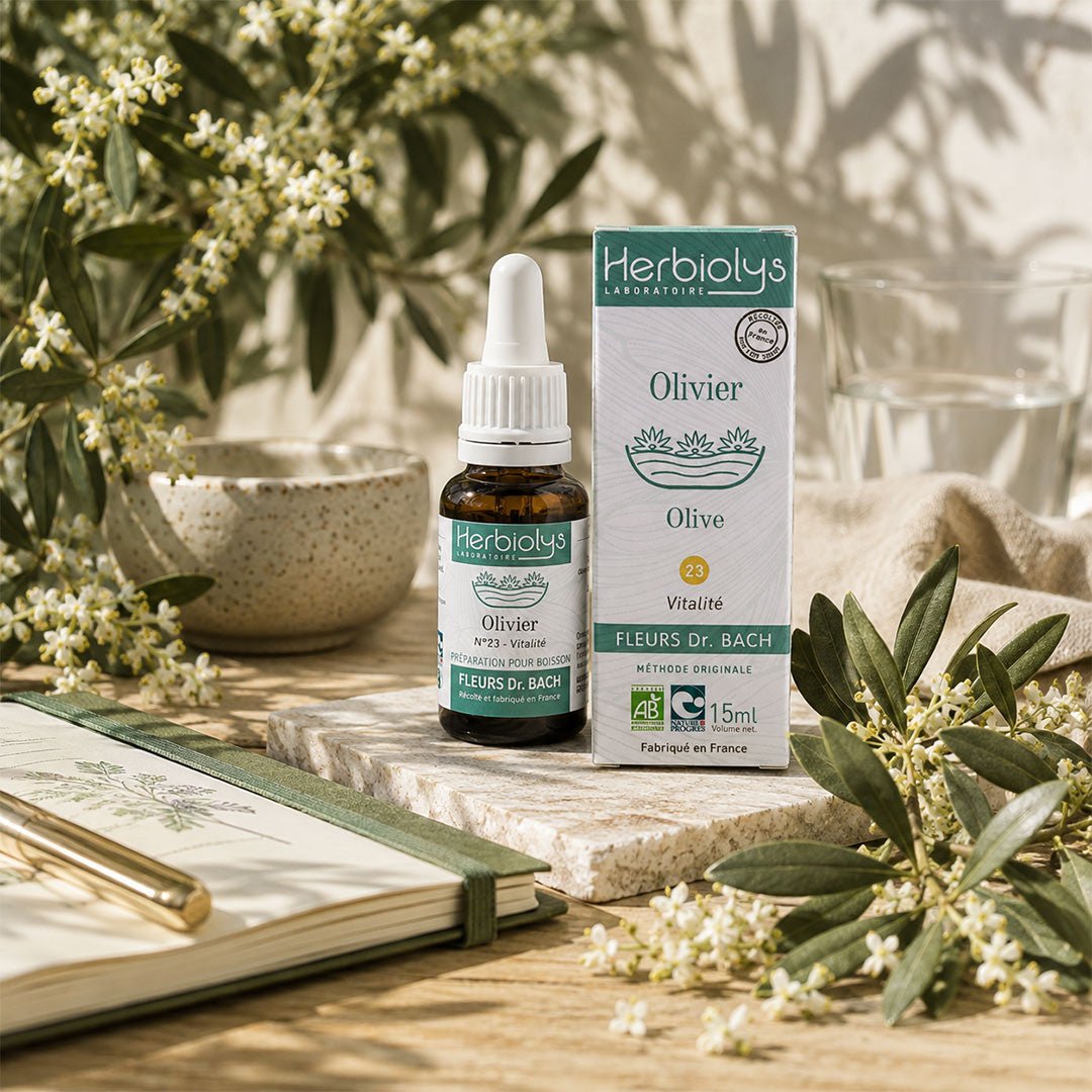 Herbiolys Olive No. 23 Organic Bach Flower Remedy 15 ml - Elliotti