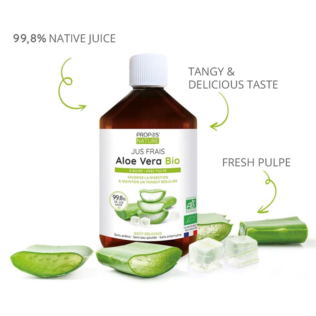 Propos'Nature Organic Aloe Vera Juice to Drink - Elliotti