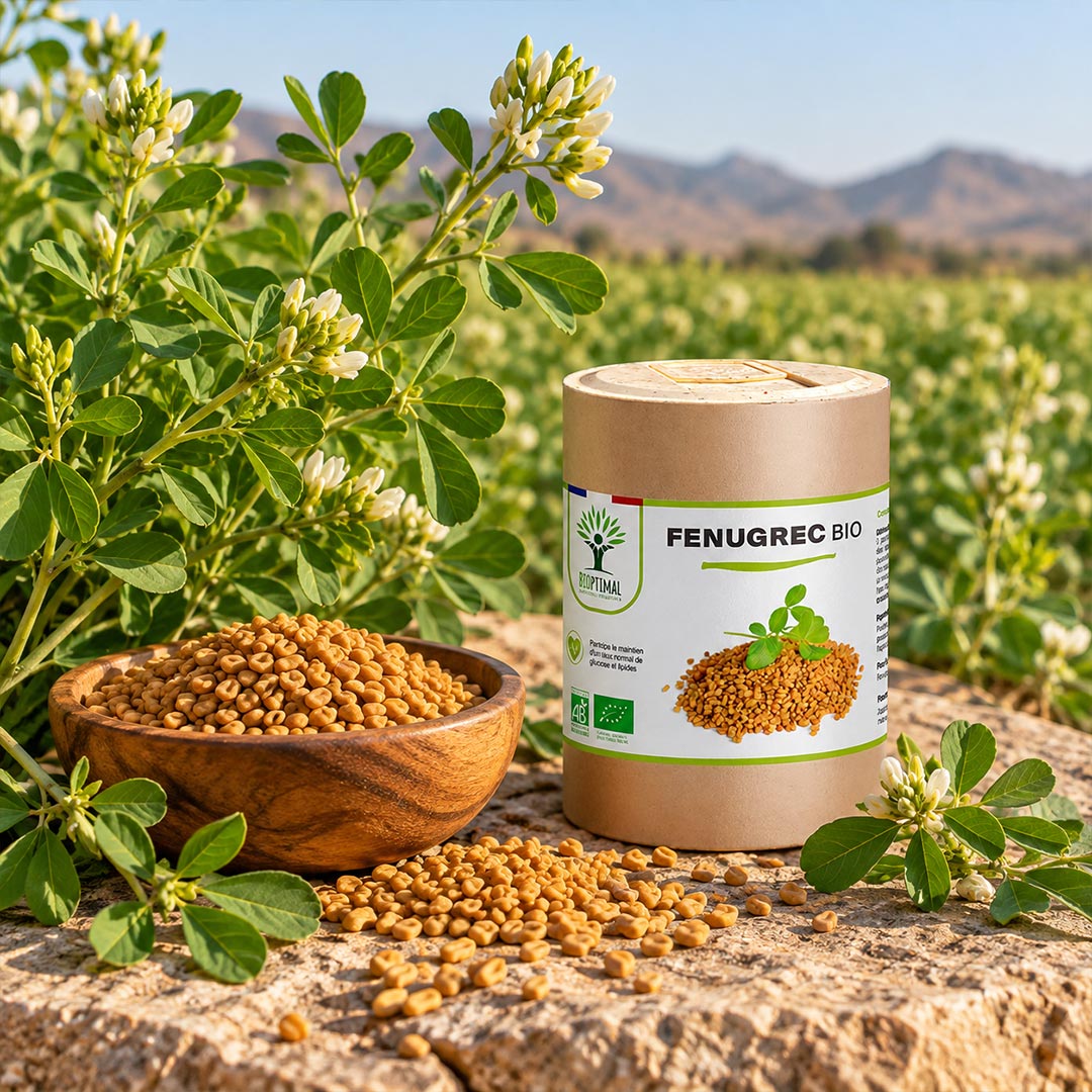 Bioptimal Organic Fenugreek 200 Capsules - Elliotti