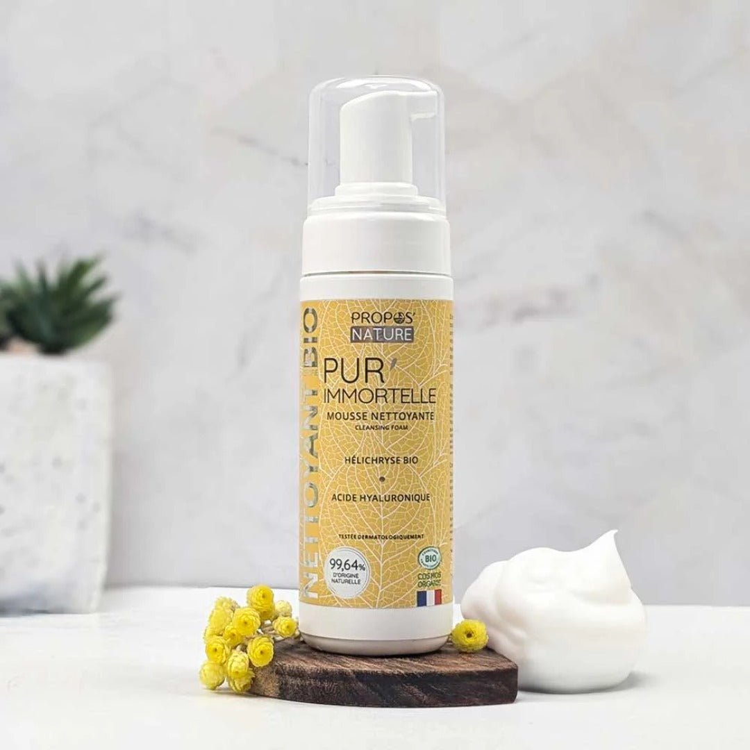 Propos'Nature Pur'Immortelle Organic Cleansing Foam, 150ml - Elliotti