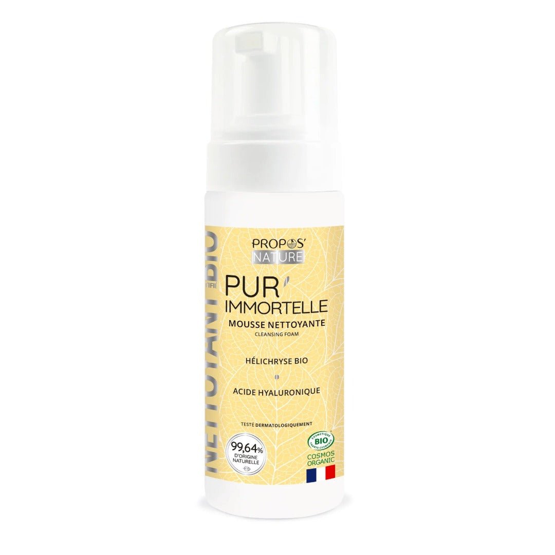 Propos'Nature Pur'Immortelle Organic Cleansing Foam, 150ml - Elliotti