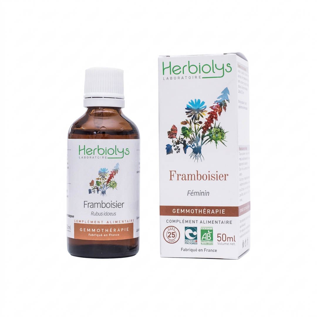 Herbiolys Raspberry Organic Bud Extract, 50 ml - Elliotti