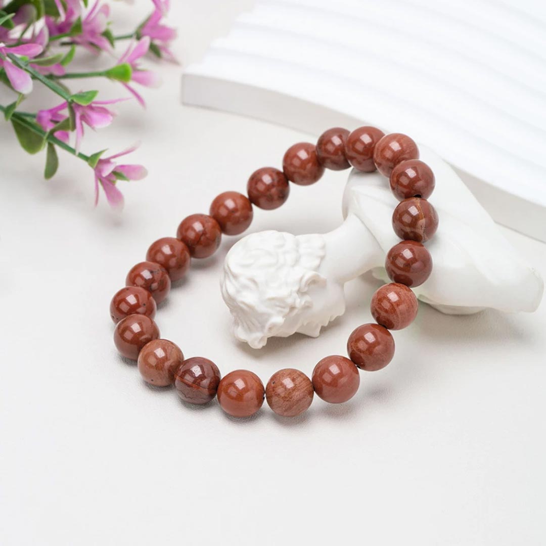 Innobiz Red Jasper Bracelet - Strength and Vitality - Elliotti