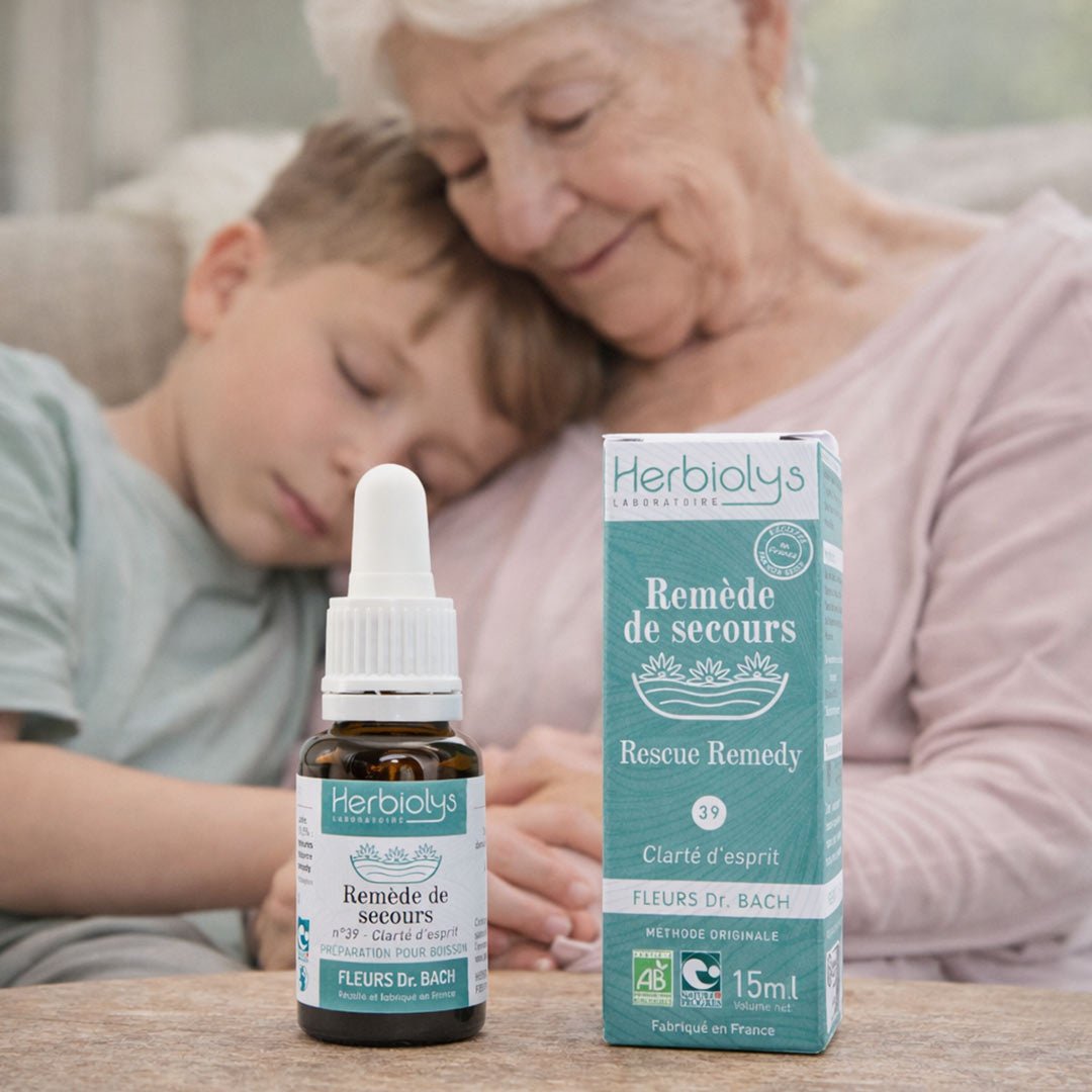 Herbiolys Rescue Remedy – Bach Flower Blend for Stress, Panic & Emotional Balance - Elliotti
