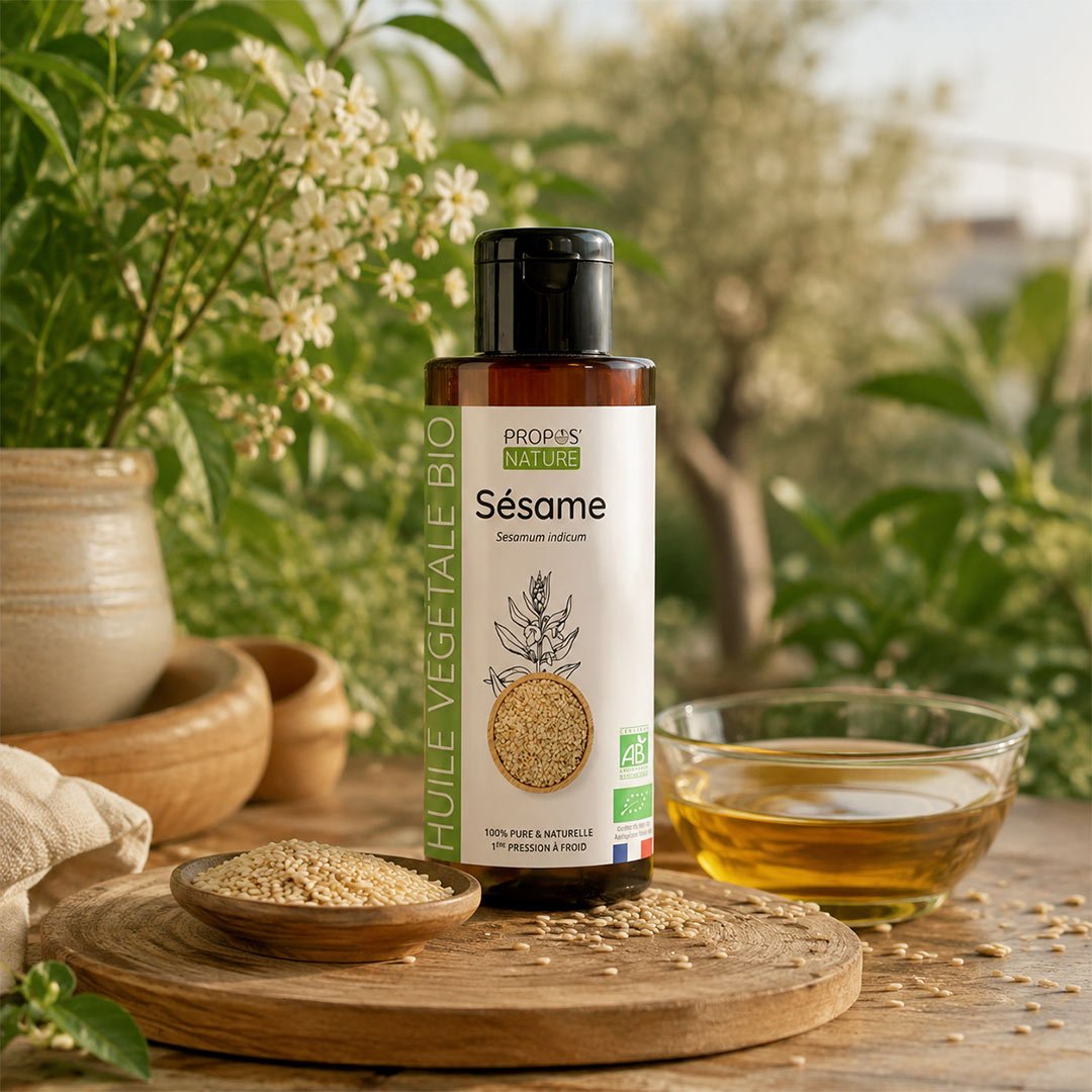 Propos'Nature Sesame Organic Virgin Oil, 100ml - Elliotti