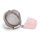 AW Artisan Tea Strainer with Rose Quartz - Elliotti