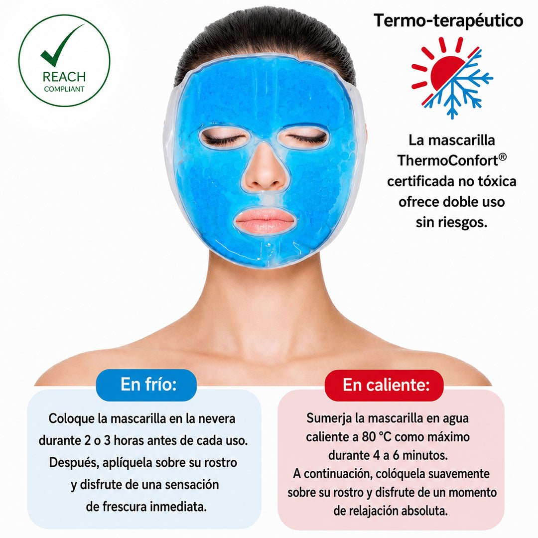 Zen Arome Thermotherapeutic Gel Mask - Hot or Cold Therapy - Elliotti