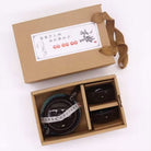 AW Artisan Traditional Chinese Ceramic Teapot Set - Black Enamel, 200ml - Elliotti