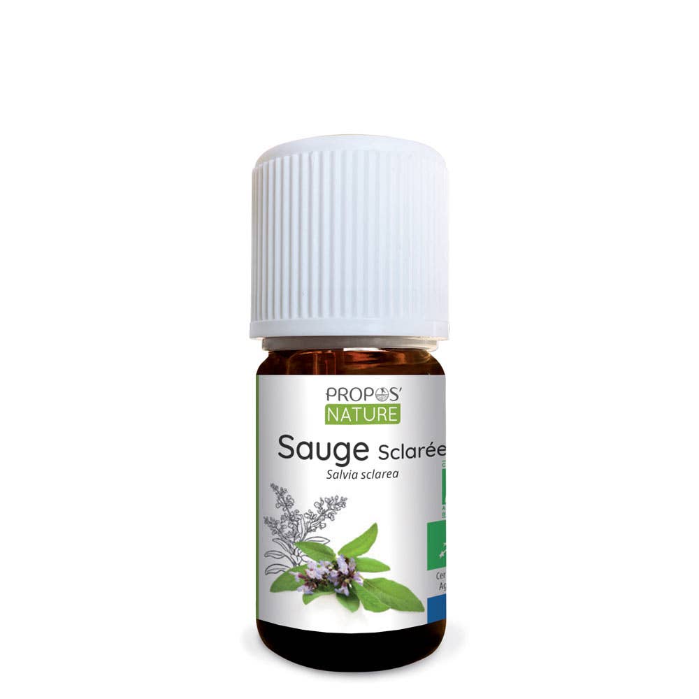 Laboratoire Propos'Nature Clary Sage Organic Essential Oil, 5ml - Elliotti