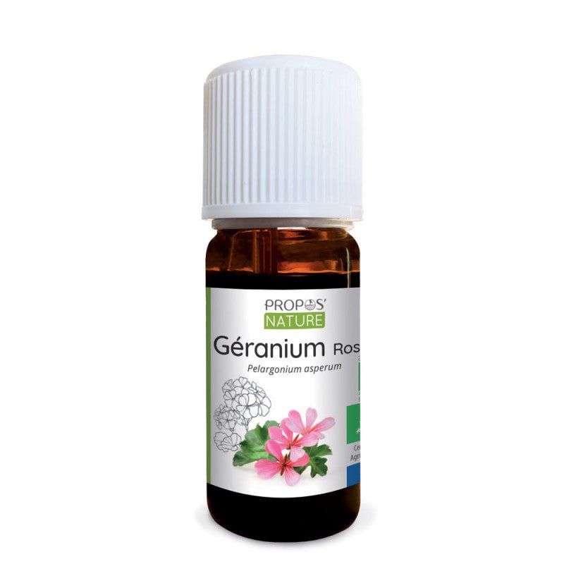 Laboratoire Propos'Nature Geranium Organic Essential Oil, 10ml - Elliotti