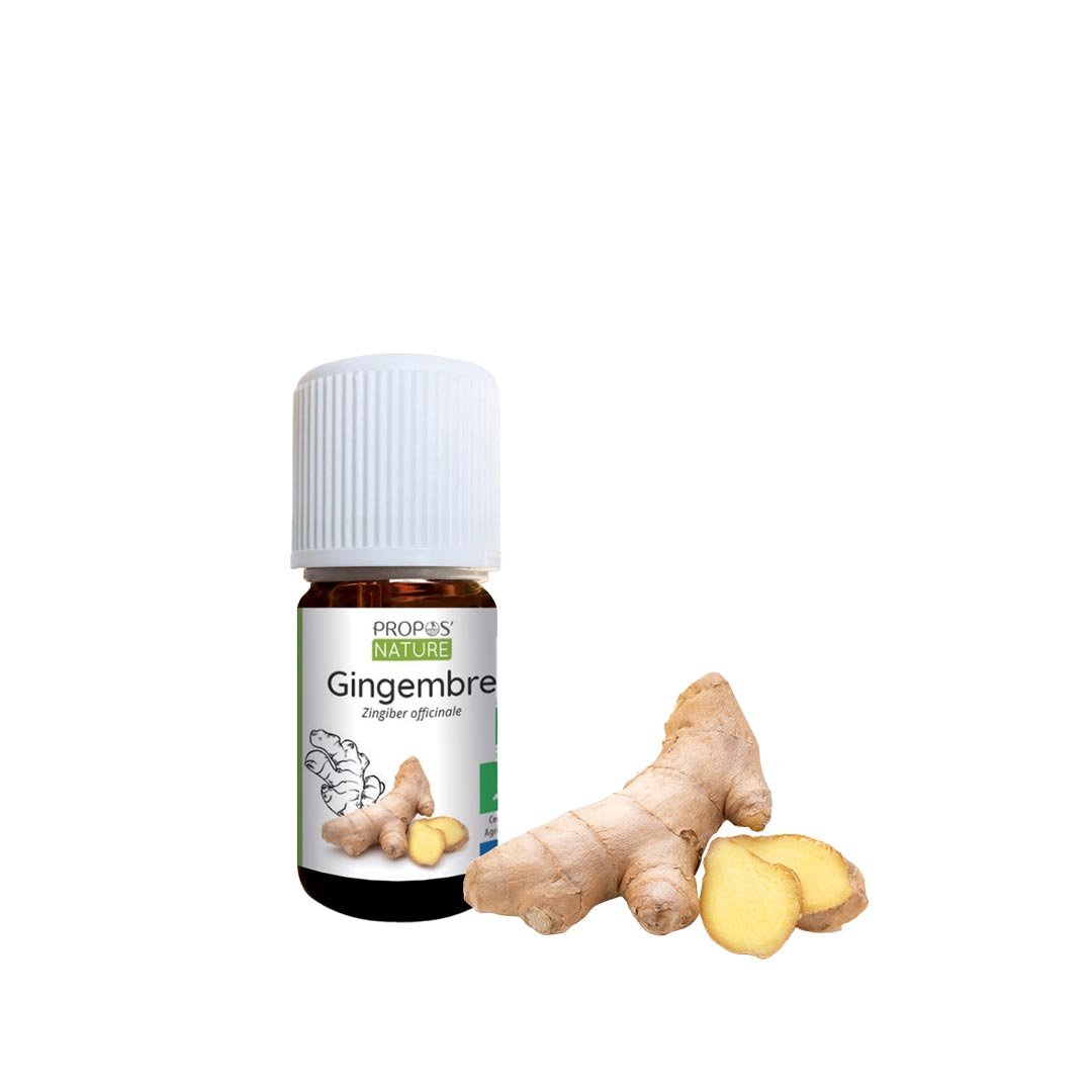 Laboratoire Propos'Nature Ginger Organic Essential Oil, 5ml - Elliotti
