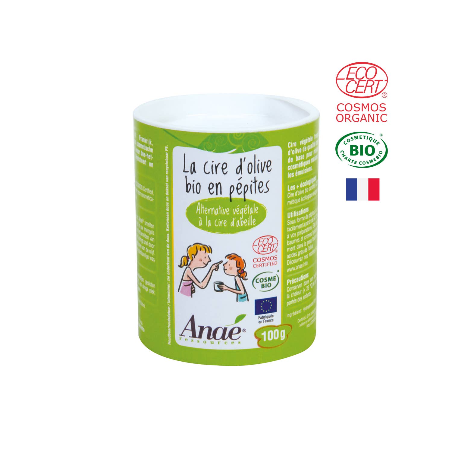 Anaé Organic Olive Wax nuggets Bio - 100g - Elliotti