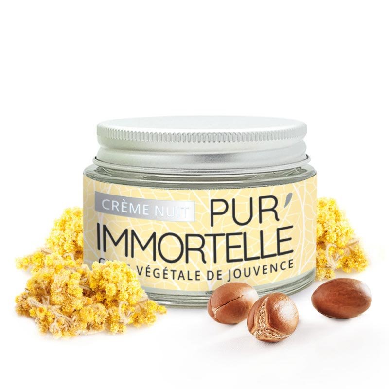 Laboratoire Propos'Nature Pur'Immortelle Organic Night Cream - Anti-aging, 50ml - Elliotti