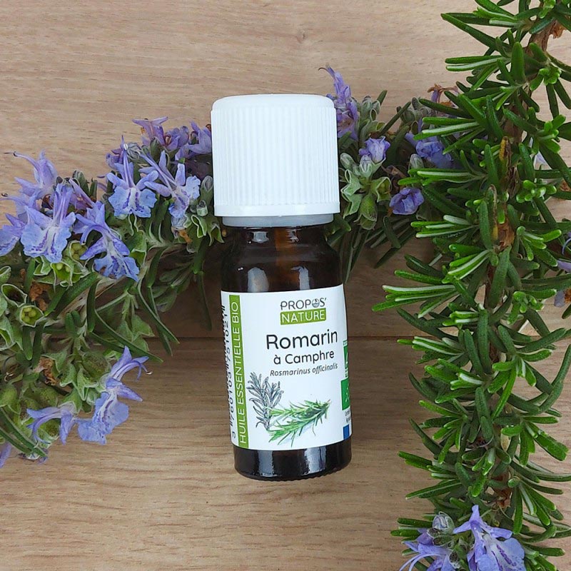 Laboratoire Propos'Nature Rosemary Camphor Organic Essential Oil, 10 ml - Elliotti